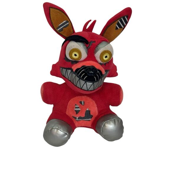 FNAF NIGHTMARE FOXY Red 8" Plush Funko Five Nights At Freddys 2016 Stuffed Toy - Picture 1 of 6
